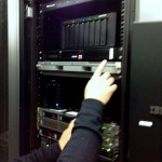 Armoire de serveurs en data-centre