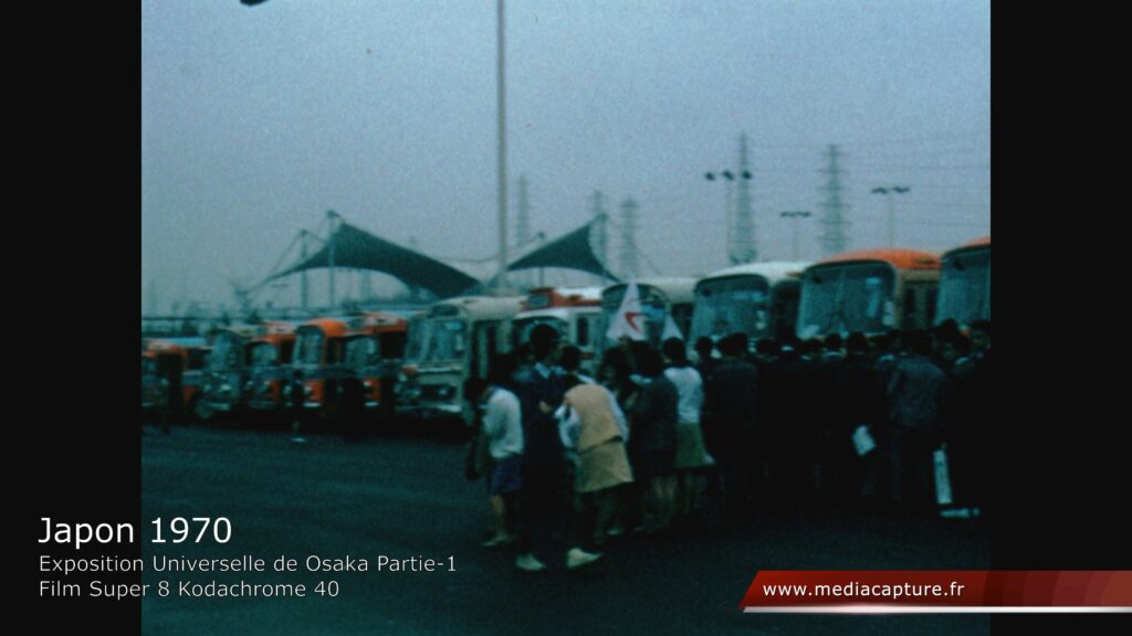 Exposition universelle de 1970 à Osaka en Super 8