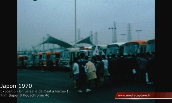 Exposition universelle de 1970 à Osaka en Super 8