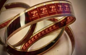 Bande de film 16mm Agfa - Scopitone avec bande sonnore magnétique