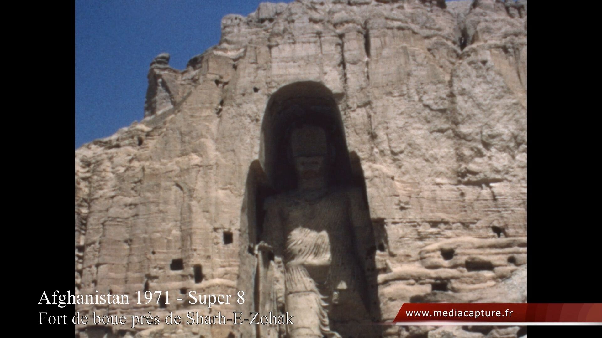 1971 Afghanistan; Vallee de Bamiyan ; Bouddhas de Bamiyan -Lac du Band-I-Amir-HD